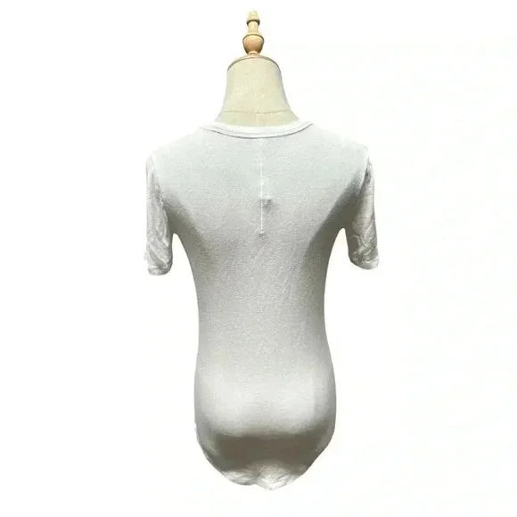 Lululemon White Shirt Size 6 - Picture 2 of 5